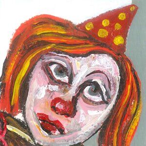 AECO (Art Cards, Editions, and originals collectible) #4 Clown